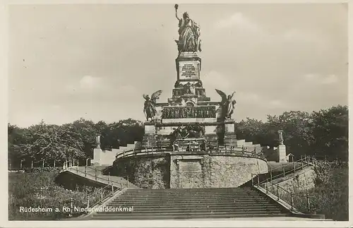 Rüdesheim a.Rh. Niederwalddenkmal gl1936 130.077