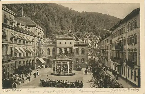 Bad Wildbad Kurplatz gl1931 133.662