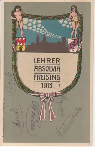 Freising Studentika 1913 gl1913 200.327