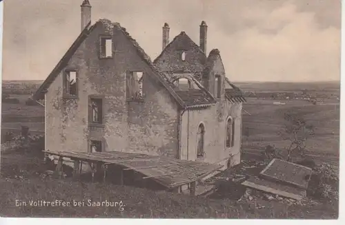 Saarburg Zerstörtes Haus ngl 200.959