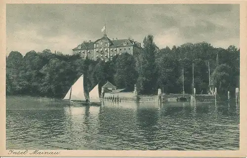 Insel Mainau Uferansicht ngl 133.248