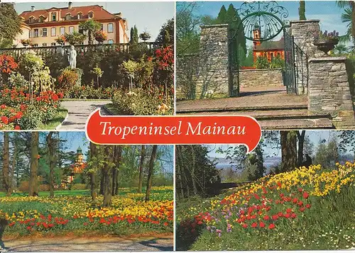 Insel Mainau Teilansichten gl1979 133.289