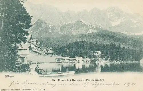 Garmisch-Partenkirchen Der Eibsee ngl 128.144