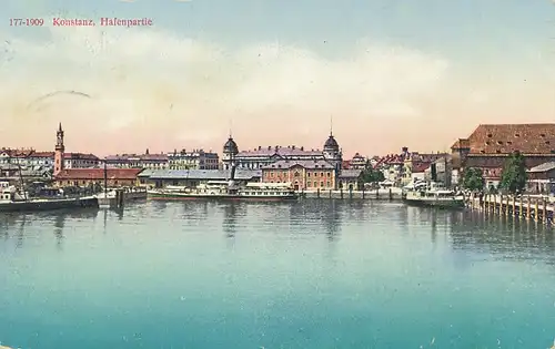 Konstanz Hafenpartie gl1910 133.319