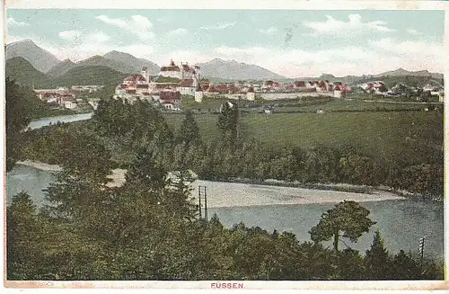 Füssen am Lech im Allgäu gl1923 C0870