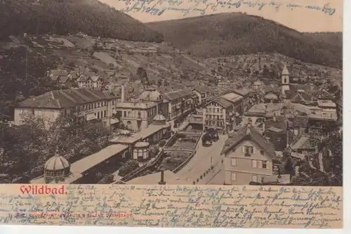 Bad Wildbad Stadtpanorama gl1903 206.495