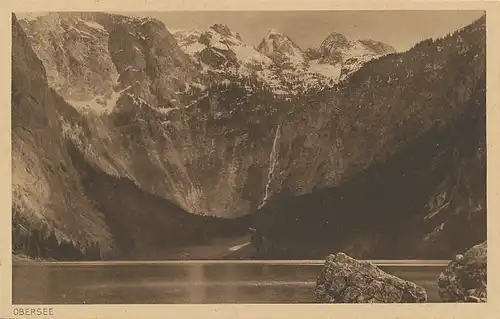 Der Obersee bei Garmisch-Partenkirchen ngl 128.154