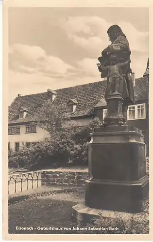 Eisenach Geburtshaus Joh.Seb.Bach gl1956 C0913