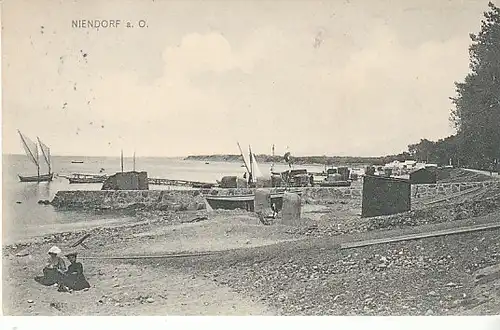 Niendorf a.O. Strandpartie gl1907 C0891