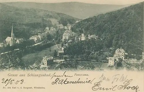 Schlangenbad Panorama gl1903 131.312