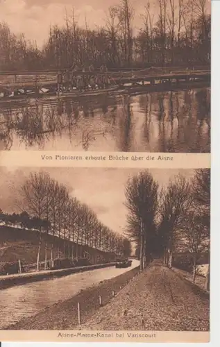 Aisne-Marne-Kanal Variscourt Brücke ngl 201.160