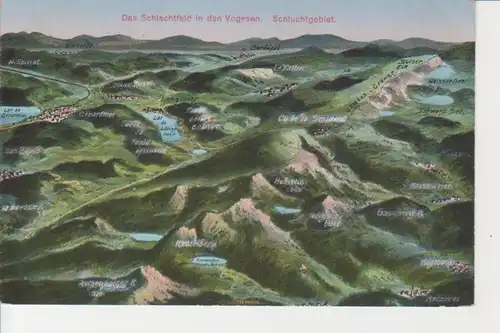 Schlachtfeld Vogesen Schluchtgebiet feldpgl1915 201.225
