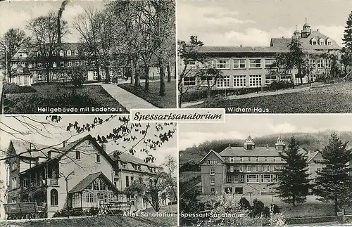 Spessartsanatorium Teilansichten ngl 131.391