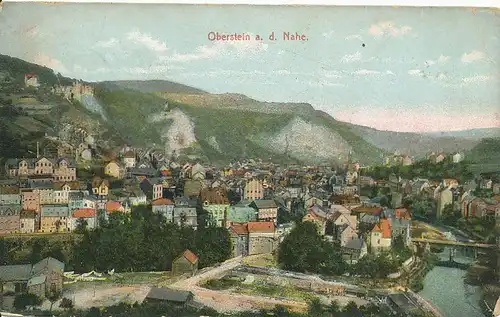 Oberstein a.d. Nahe Panorama gl1912 130.994
