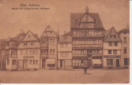 Adenau/Eifel Markt mit hist. Häusern gl1923 99.568