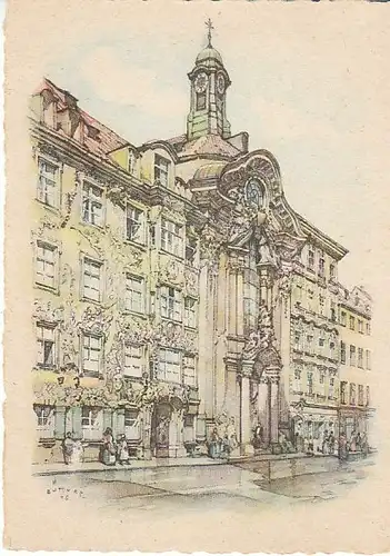 BÜTTNER München Johann-Nepomuk-Kirche ngl C1935