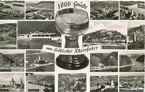 1000 Grüße von fröhlicher Rheinfahrt gl1958 133.846