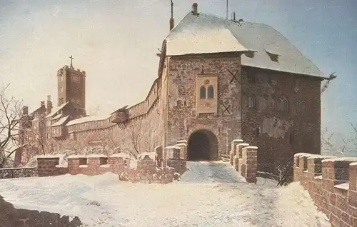 Eingang der Wartburg in Eisenach ngl 135.937