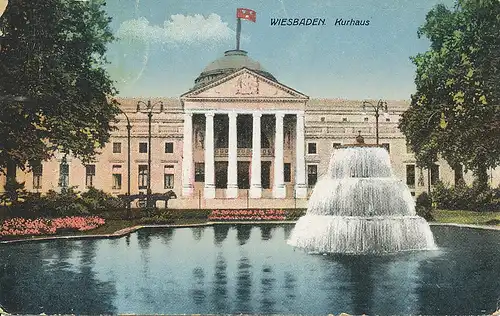 Wiesbaden Kurhaus gl1917 130.190