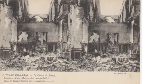 Reims Zerstörtes Haus ngl 200.943