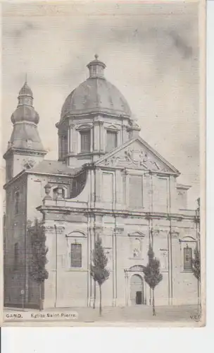 Gent Kirche Saint-Pierre feldpgl1915 203.840