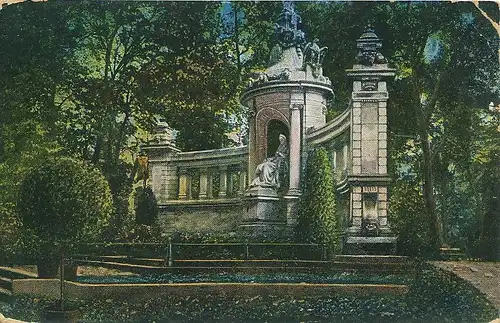 Koblenz Kaiserin-Augusta-Denkmal feldpgl1915 133.987