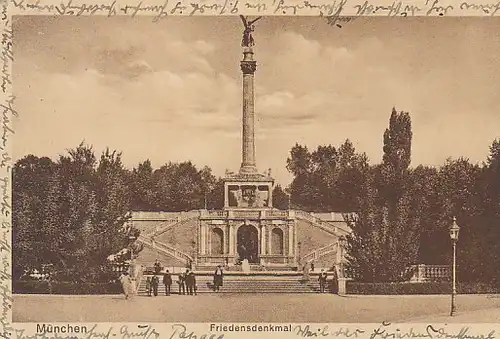 München Friedensdenkmal gl1925 B9200