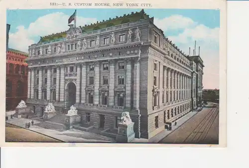 New York U.S. Custom House gl1928 204.359