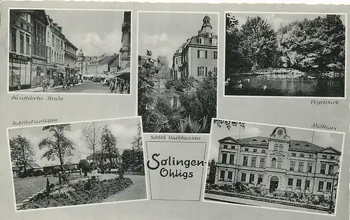 Solingen-Ohligs Teilansichten gl1956 132.419