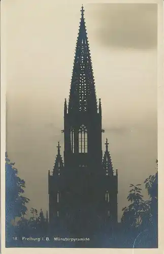 Freiburg Münsterpyramide ngl 134.478