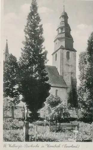 Wormbach St. Walburgis-Pfarrkirche gl1942 132.552