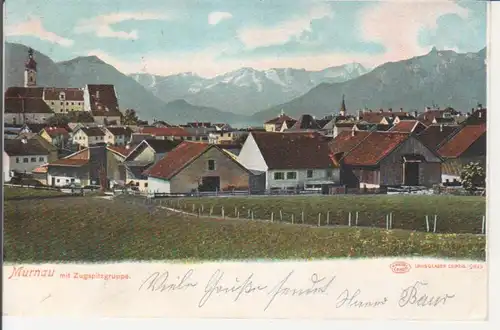 Murnau am Staffelsee Panorama gl1903 203.425