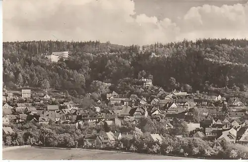 Gernrode/Harz Gesamtansicht gl~1960? B9987