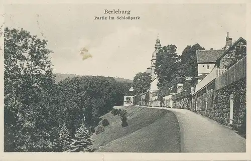 Bad Berleburg Partie im Schlosspark gl1933 132.565