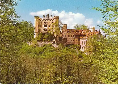 Königsschloß Hohenschwangau bei Füssen ngl C0097