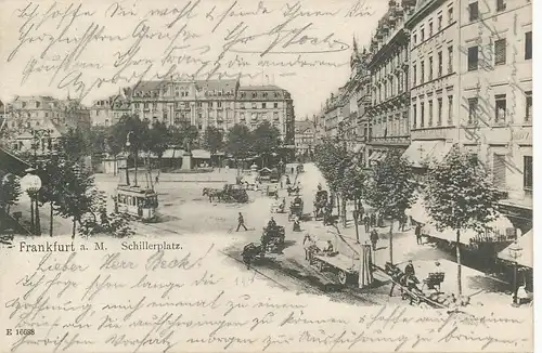 Frankfurt a.M. Partie am Schillerplatz gl1904 131.940