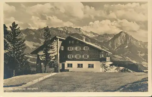 Allgäuer Berghof bei Sonthofen gl1942 135.221