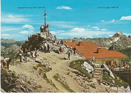 Nebelhorn-Gipfel bei Oberstdorf gl1982 C0199