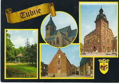 Tubize Mehrbildkarte gl1983 C0251