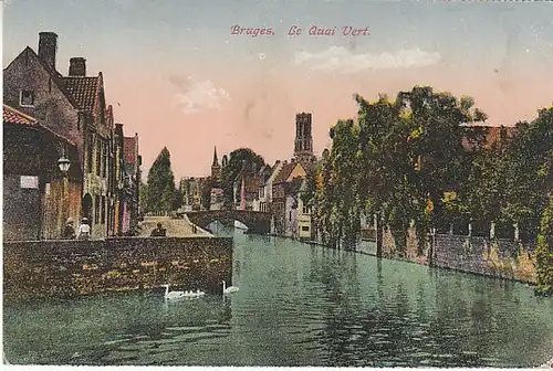 Bruges Le Quai Vert ngl C2153