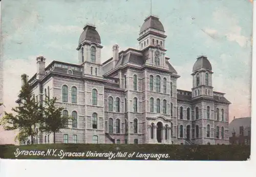 Syracuse NY University Hall of Languages gl1908 204.168