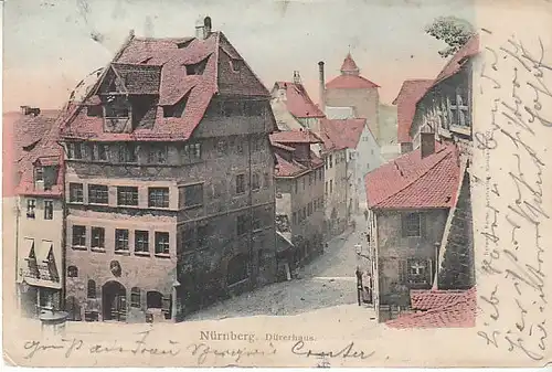 Nürnberg Dürerhaus gl1901 C3672