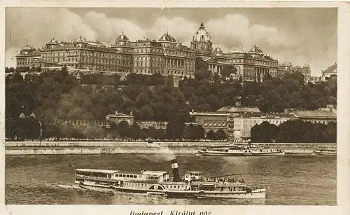 Budapest Königliche Burg gl1936 130.051