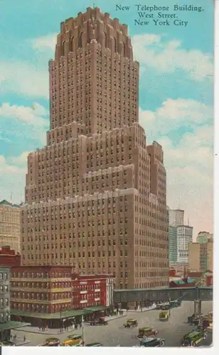 New York New Telephone Building gl1929 204.178
