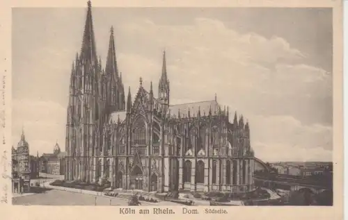 Köln Dom Südseite feldpgl1918 201.941