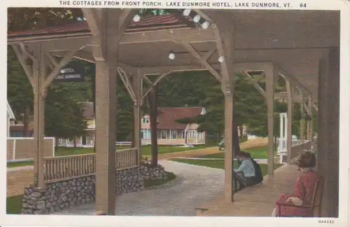 Lake Dunmore VT. Hotel Cottages gl1936 204.476