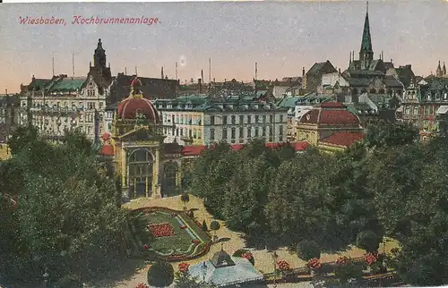 Wiesbaden Kochbrunnenanlage ngl 130.164