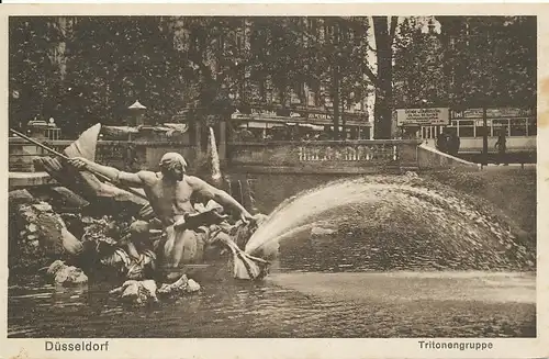 Düsseldorf Tritonengruppe gl1934 132.709