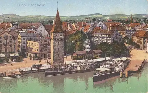 Lindau Stadtpanorama gl1914 134.787