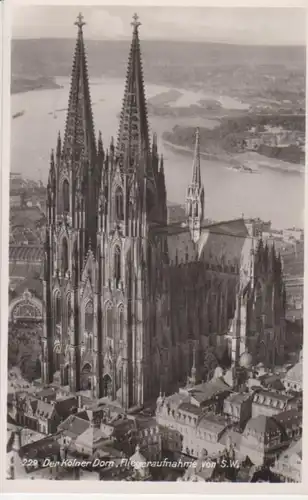 Köln Dom Fliegeraufnahme ngl 201.966